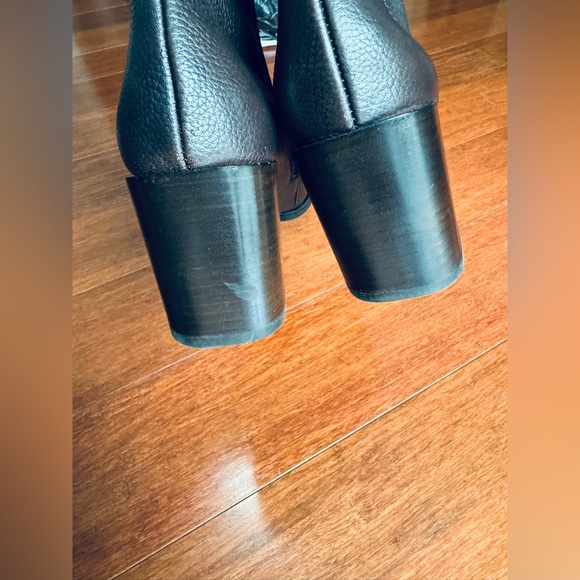 Paul green Nirvana square toe block heels ankle zip up bootie brown Au 5 US 7.5 - Picture 7 of 12